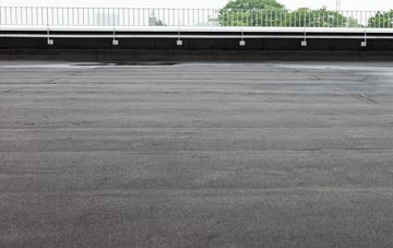 Pedair Ffordd asphalt roof replacement