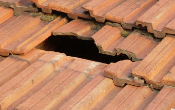 roof repair Pedair Ffordd, Powys