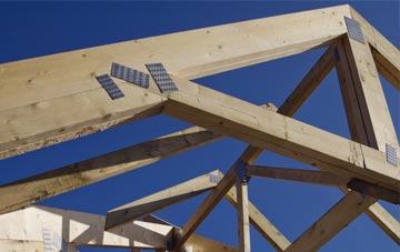 Pedair Ffordd roof trusses for new builds and additions